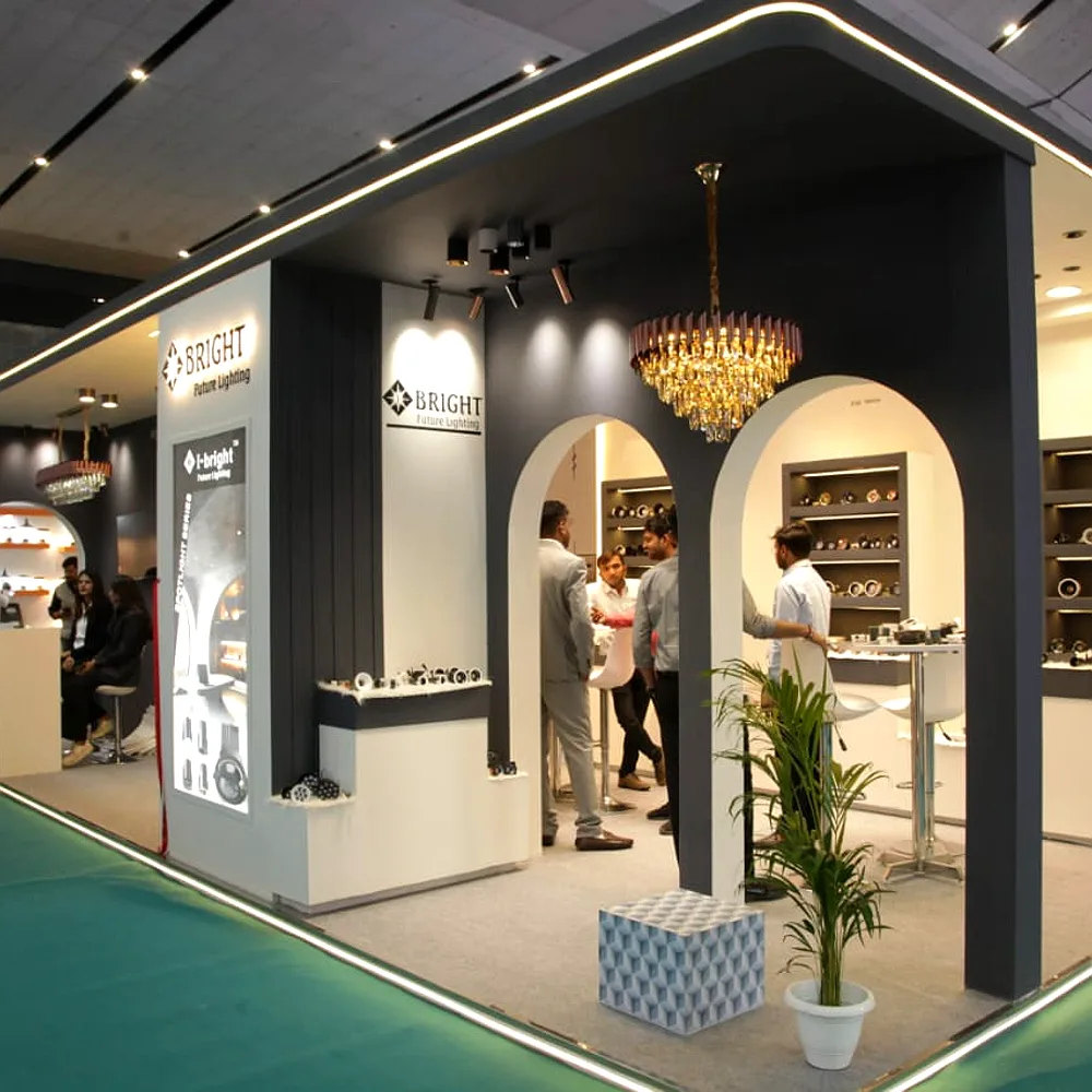 Aaiji Electricals & Hardware exhibition stall at I Bright, Delhi