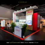 Allastir exhibition stall at CPHI, Frankfurt