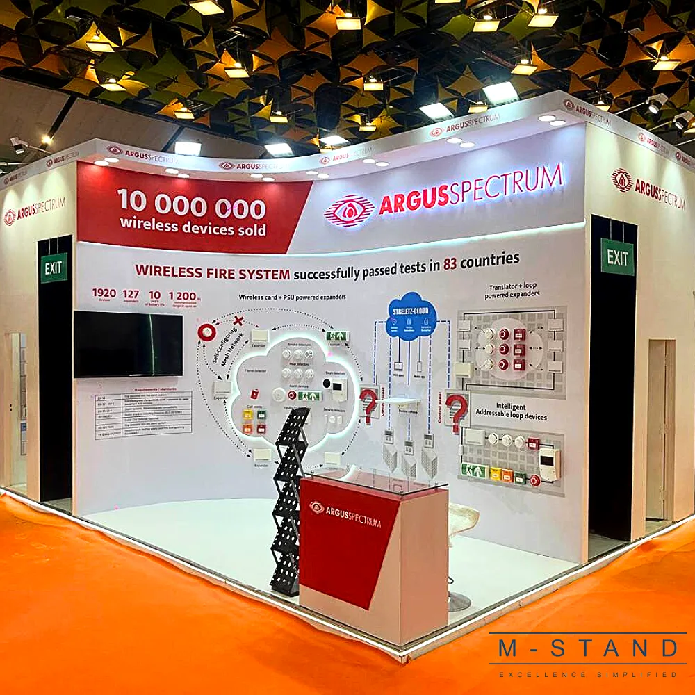 Argus Spectrum exhibition stall at FSIE, Delhi