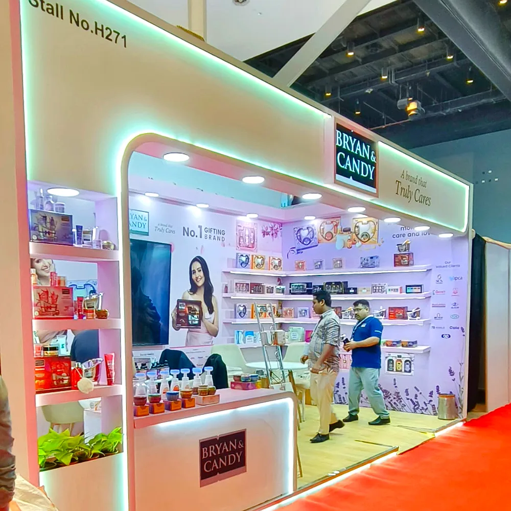 Bryan & Candy India exhibition stall at Gift World Expo, Delhi