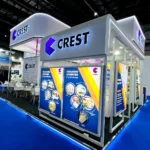 Crest exhibition stall at ICERP, Mumbai