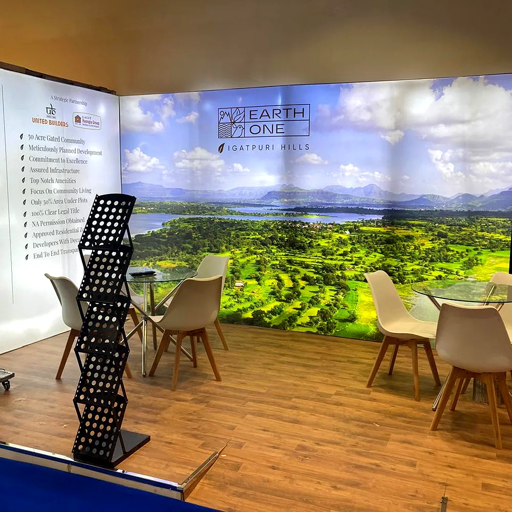 Earth Developers exhibition stall at Second Homes 2024, Mumbai
