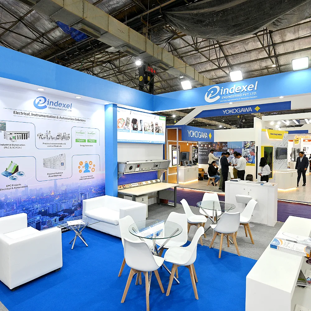 Indexel Engineering exhibition stall at Automation, Mumbai