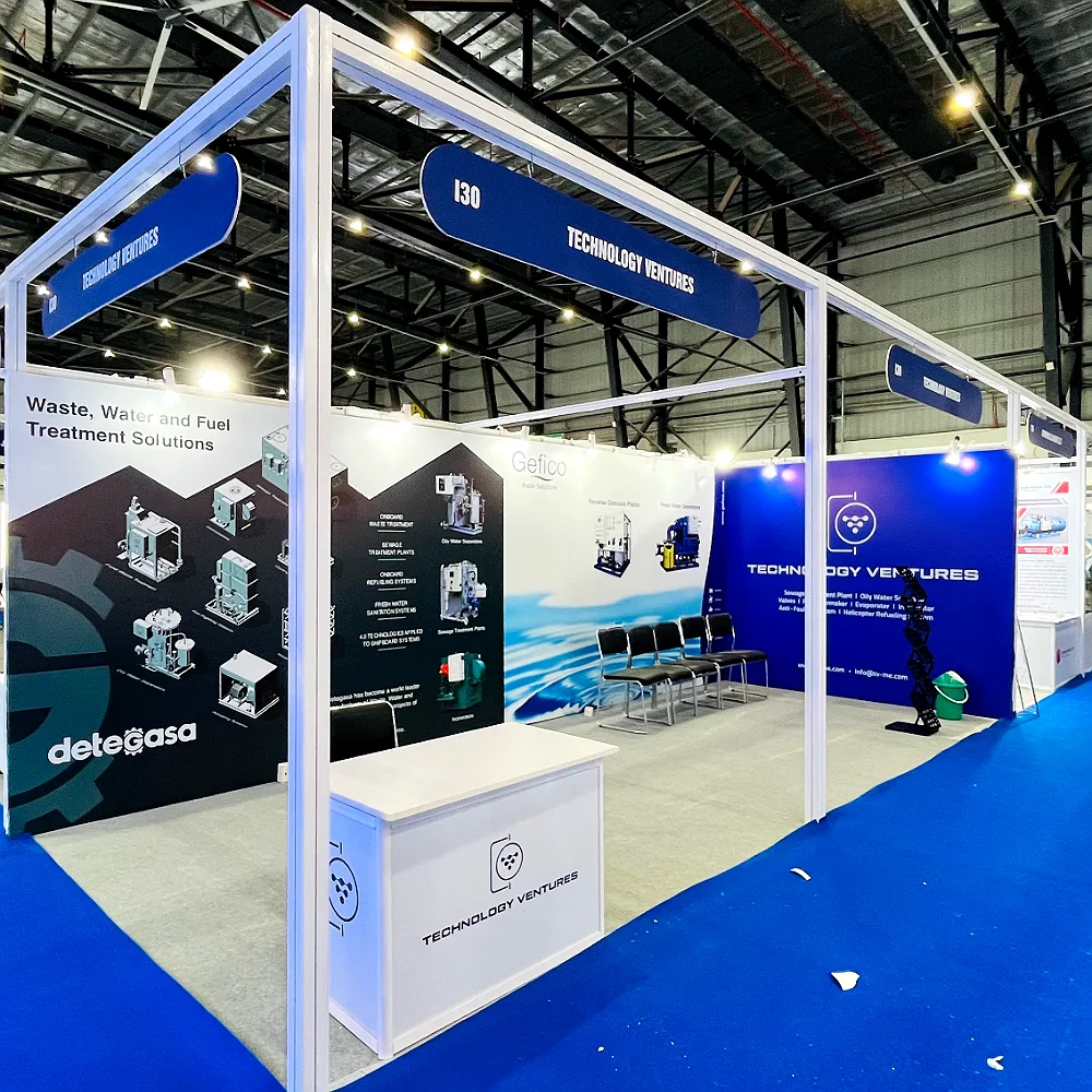 Intelligent Technologies exhibition stall at Steelex, Mumbai
