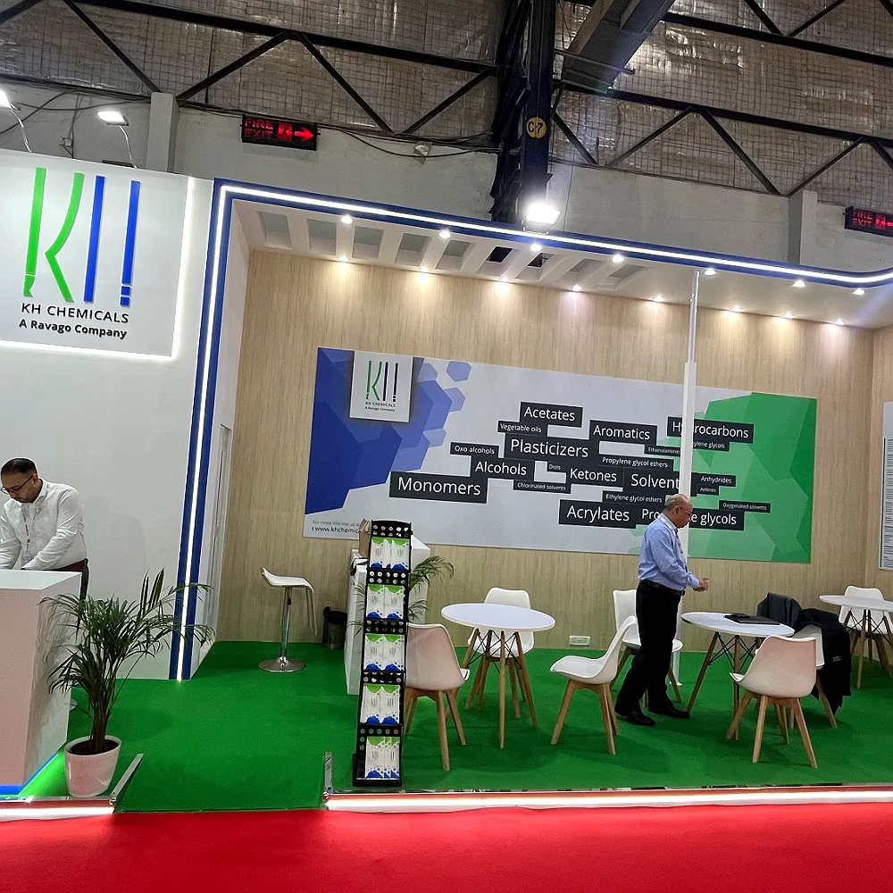 KH Chemical exhibition stall at Chemexpo, Mumbai