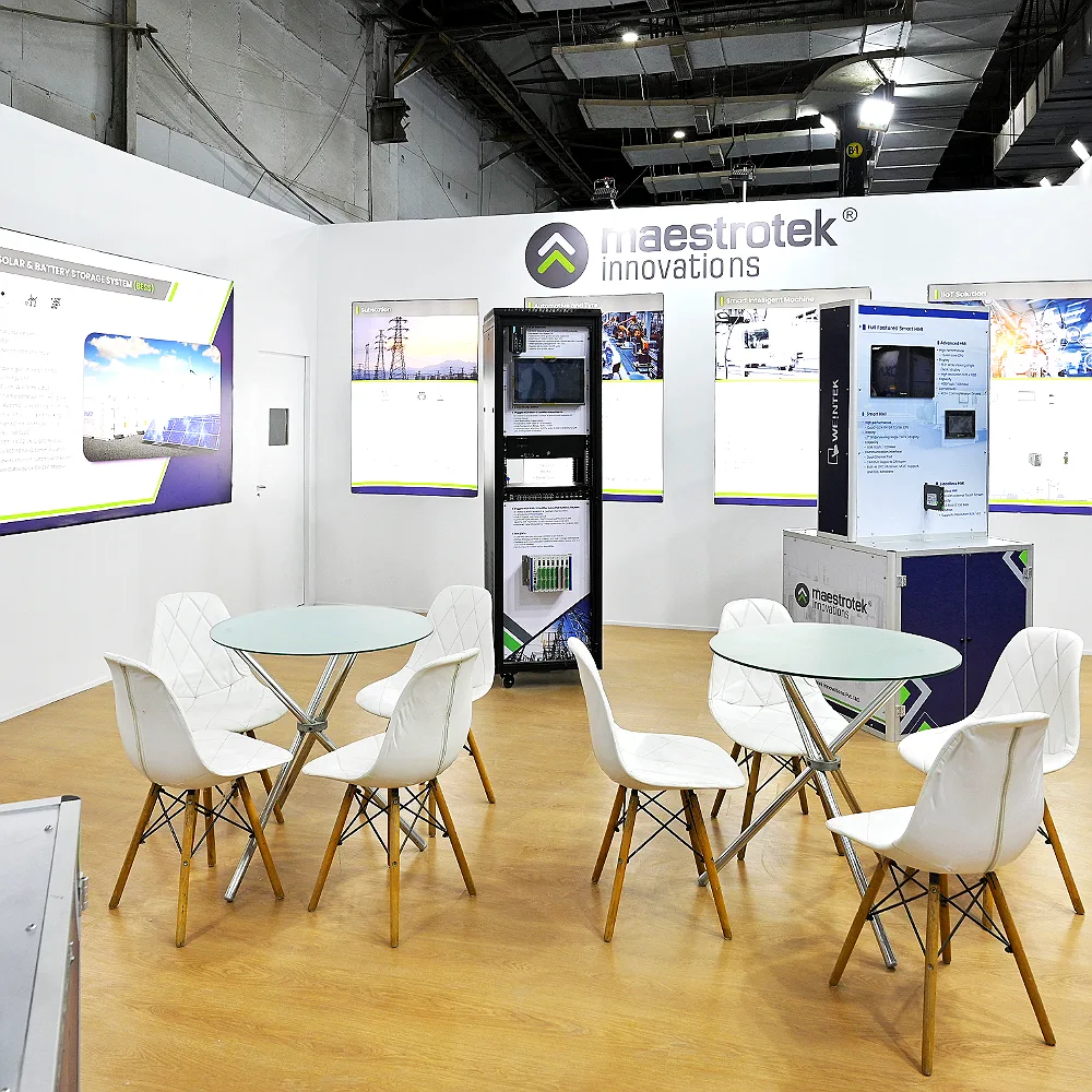 Maestrotek Innovations exhibition stall at Automation Expo, Mumbai