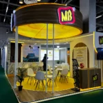 MB Sugar Pharmaceuticals exhibition stall at CPHI India, Noida