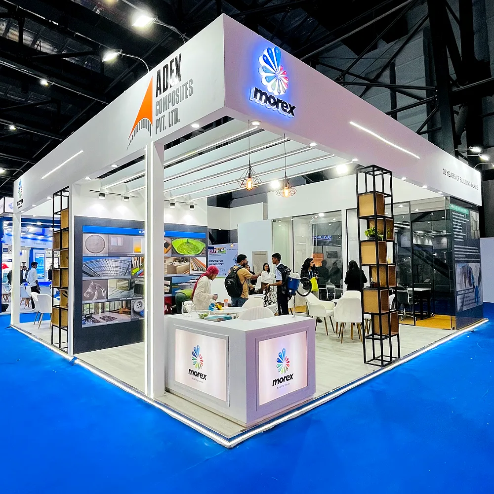 Morex exhibition stall at ICERP, Mumbai