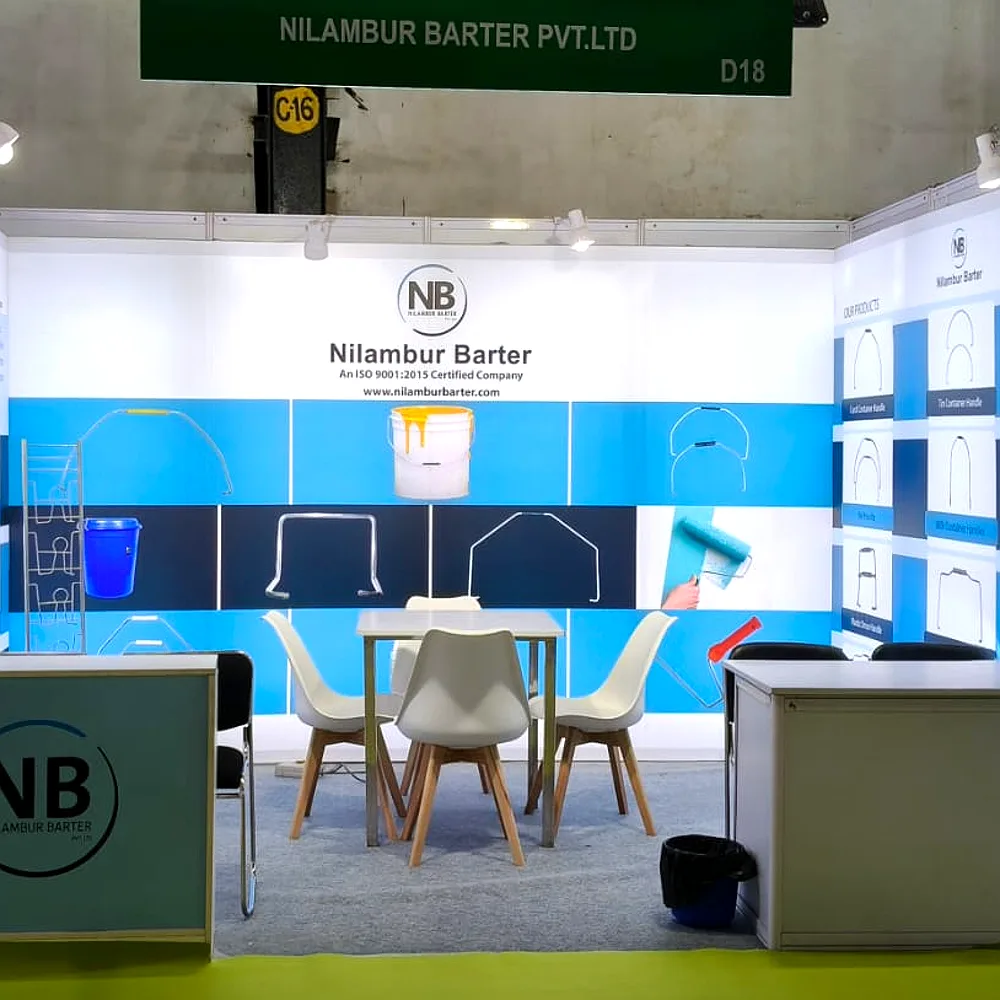 Nilambur Barter exhibition stall at Paint India, Mumbai