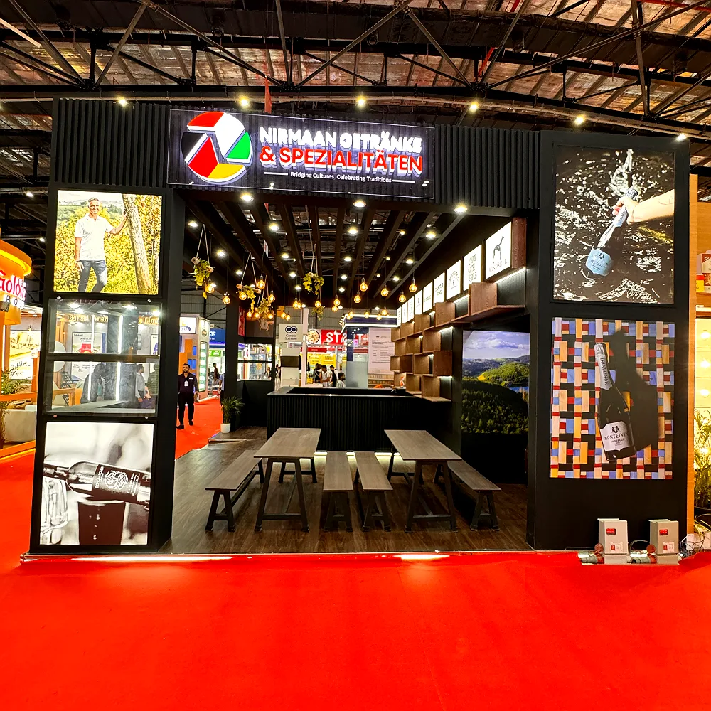 Nirmaan exhibition stall at Pro Wine, Mumbai
