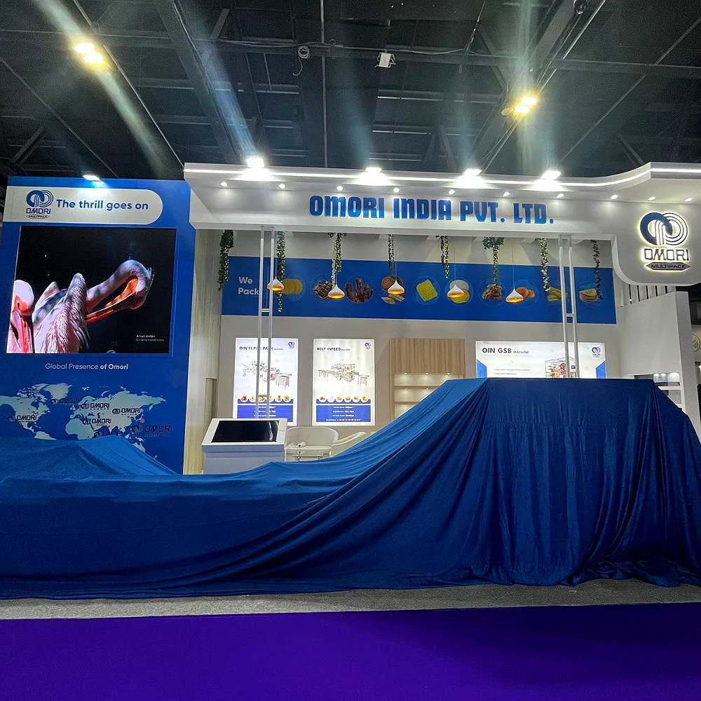 Omori India exhibition stall at Inter Food Tech 2024, Delhi
