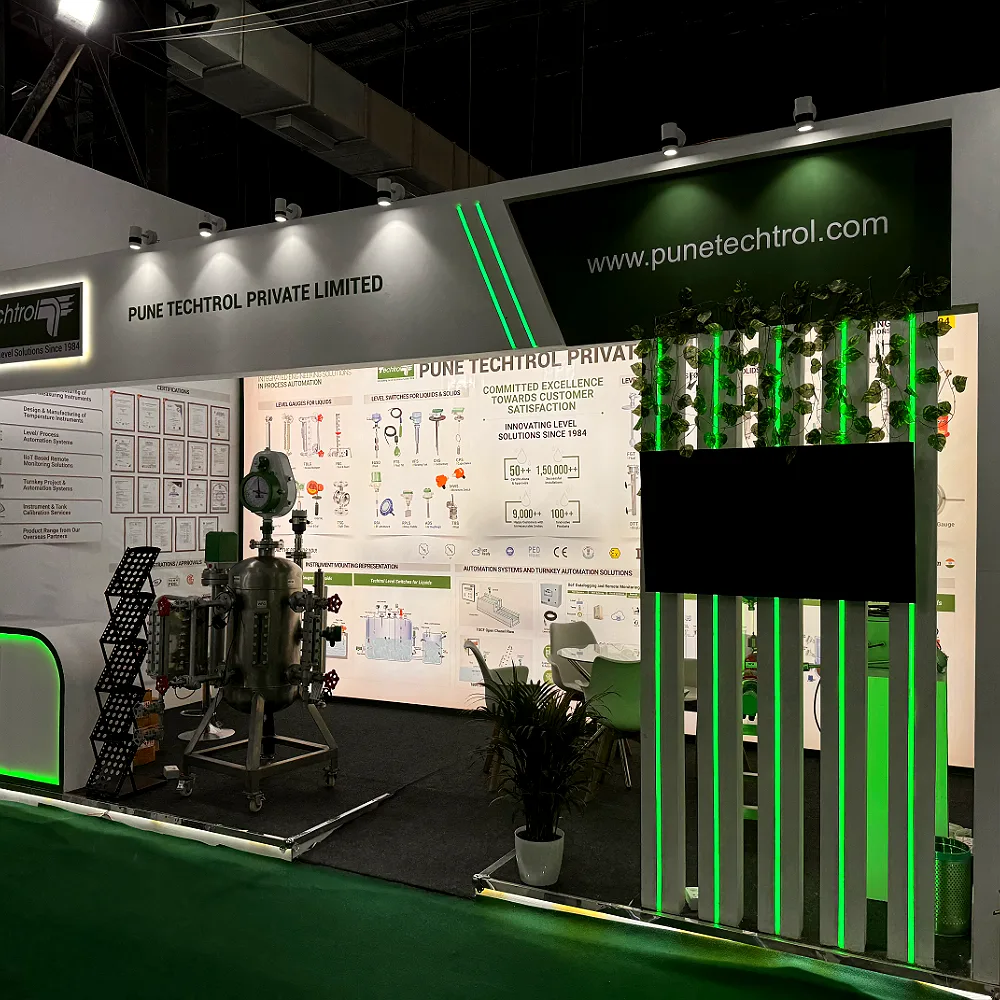 Punetechtrol exhibition stall at Automation, Mumbai