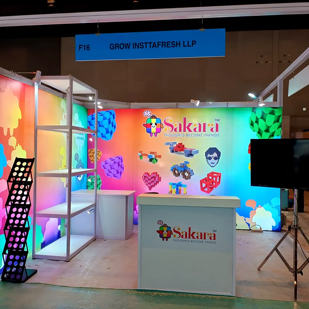 Sakara exhibition stall at Toy Expo, Mumbai