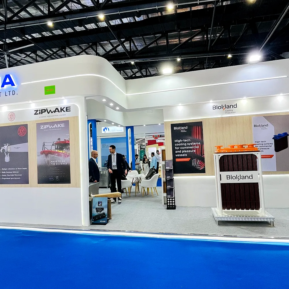 Sushma Marine exhibition stall at IMMEX India, Mumbai