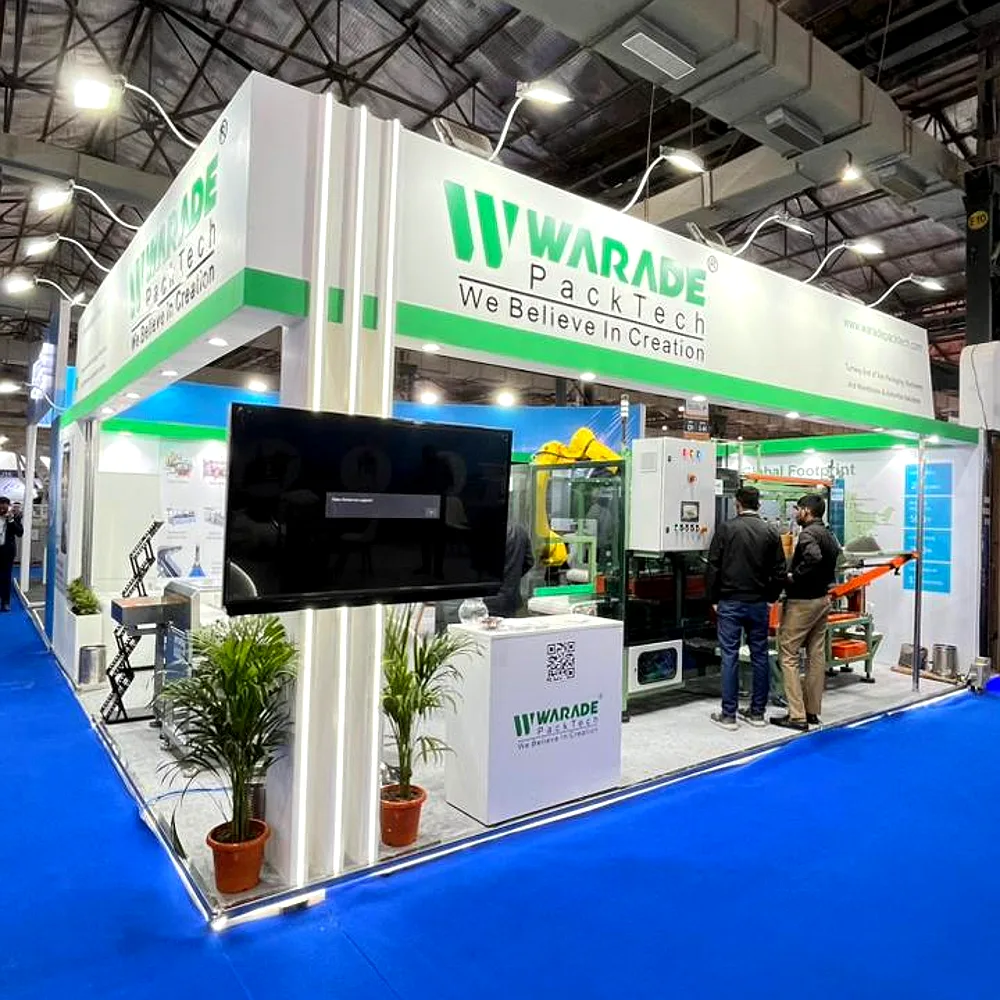 Warade exhibition stall at Packmack, Mumbai