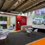 Yogiji Digi exhibition stall at Steel India, Mumbai
