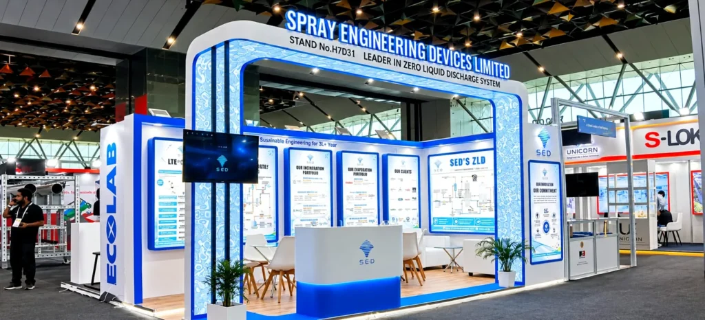 Spray Engineering Exhibition Stand at Semi India 2026