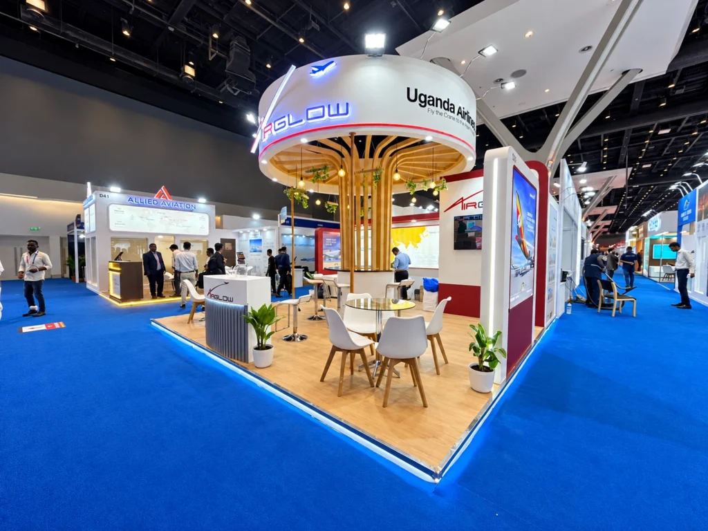 AIRGLOW AVIATION SERVICES LLP exhibition stall at AIRCARGO EXPO 2026 in JIOCONVENTION CENTRE BKC, MUMBAI.