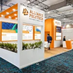 Alliance Polytech Private Limited exhibition stall at Plast India 2026 in Delhi, 24 square metres
