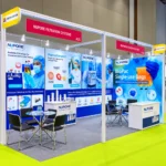 Nupore exhibition stall at ALALYTICA LAB INDIA - HYDERABAD 2026 in HYDERABAD