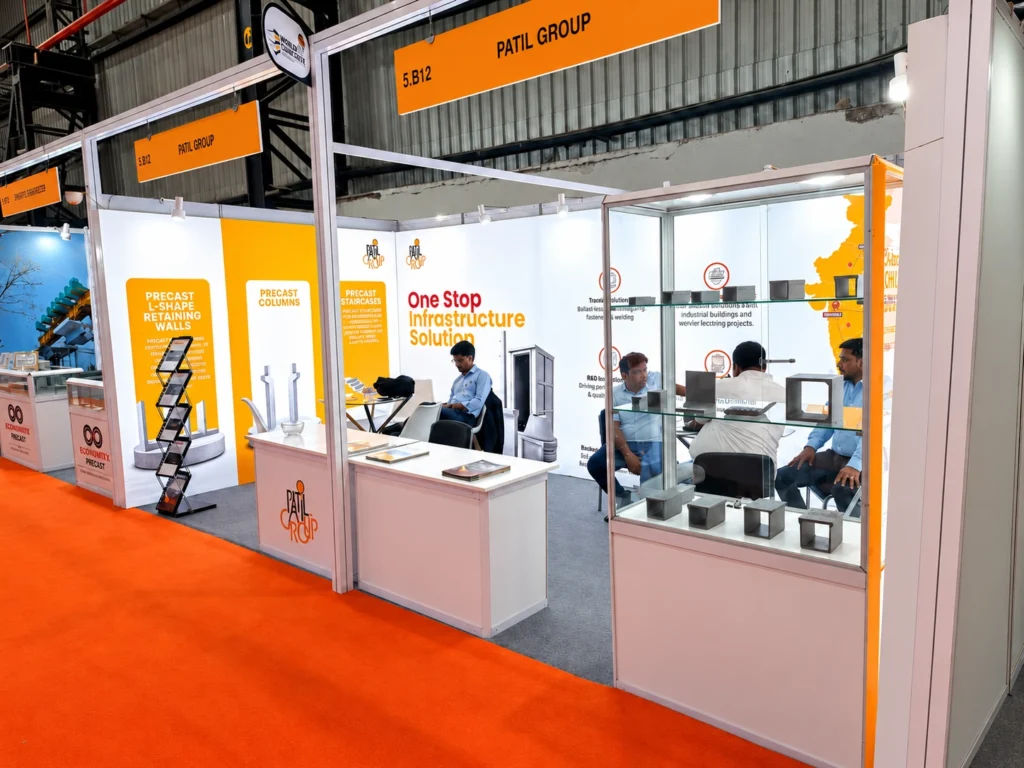 Patil Group exhibition stall at IHHS 2026 in PRAGATI MAIDAN, DELHI