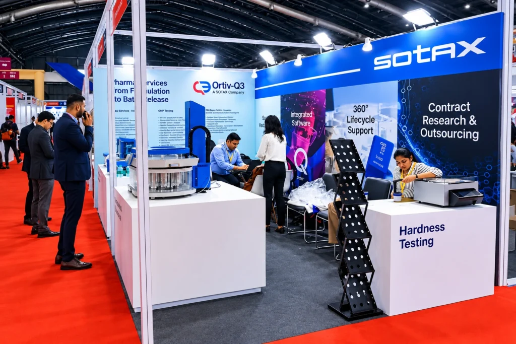 Sotax India Private Limited exhibition stall at ASIA LABEX 2026 2026 in HALL - 1 , BIEC - BENGALURU