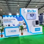 SPECTEK exhibition stall at ASIA CREAMIC 2026 in GANDHI NAGAR