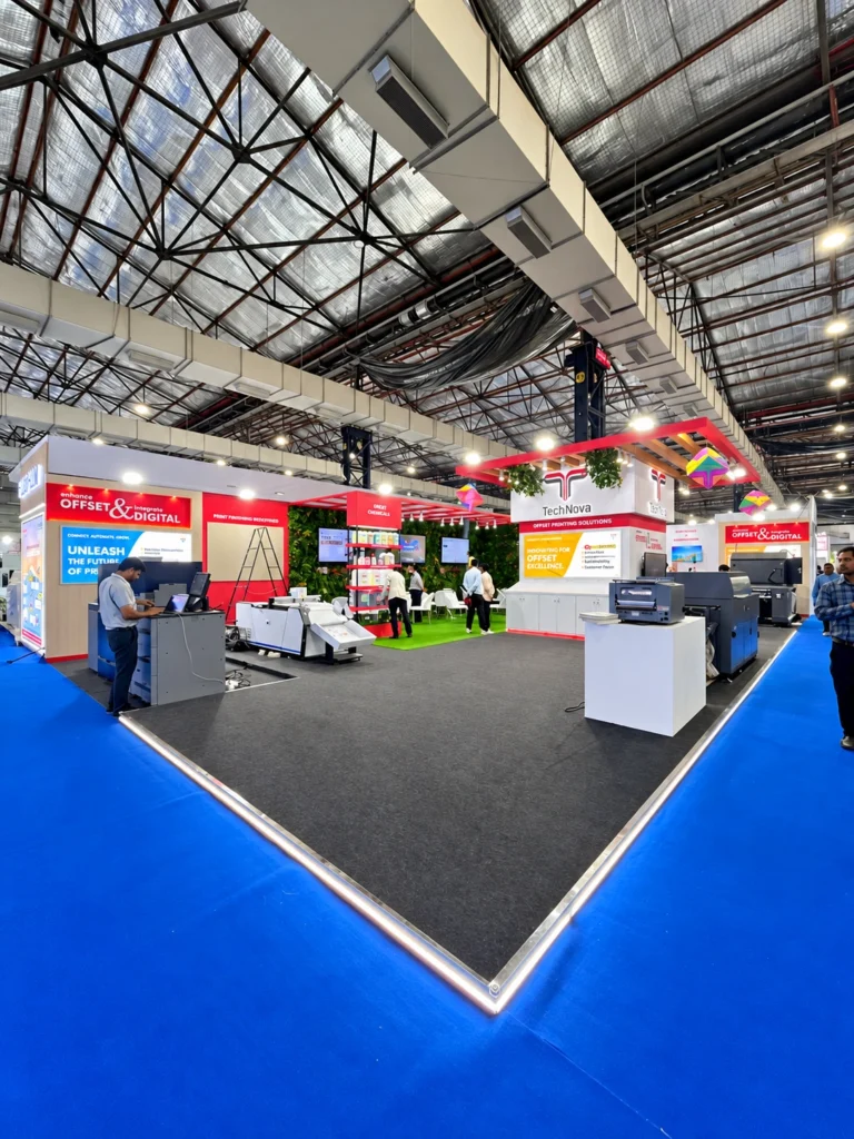 Technova exhibition stall at PAMEX